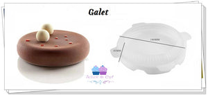Moule 3D en silicone, gâteau à partager