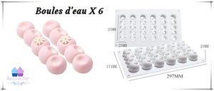 Moule 3D en silicone, portion individuelle