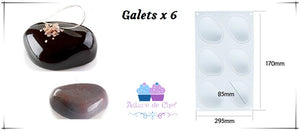 Moule 3D en silicone, portion individuelle