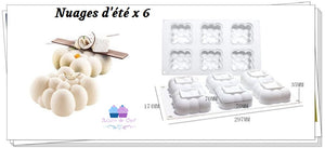 Moule 3D en silicone, portion individuelle
